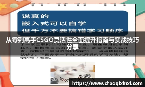 从零到高手CSGO灵活性全面提升指南与实战技巧分享
